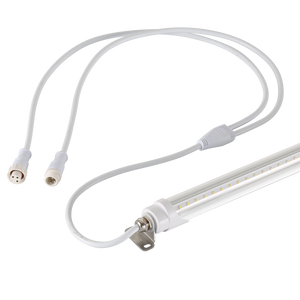 6ft LED Refrigerated Display Case Light 30W 5500 lumens 5000K IP65 with quick-connect cable and shatterproof housing