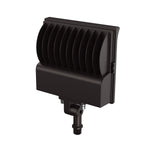 LED Flood Light w/Photocell - 3 CCT - 60/50/40W with durable black housing and adjustable mount for outdoor use