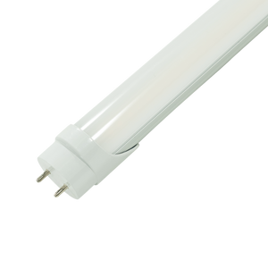 Close-up of a 4ft LED Tube 5000K 24W Type B with two-pin base designed for ballast bypass installation
