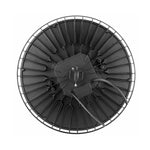 UFO LED Low Bay - 2-CCT - 40/60/80/100W light showing back heat sink and mounting hook details