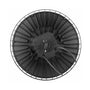 UFO LED Low Bay - 2-CCT - 40/60/80/100W light showing back heat sink and mounting hook details