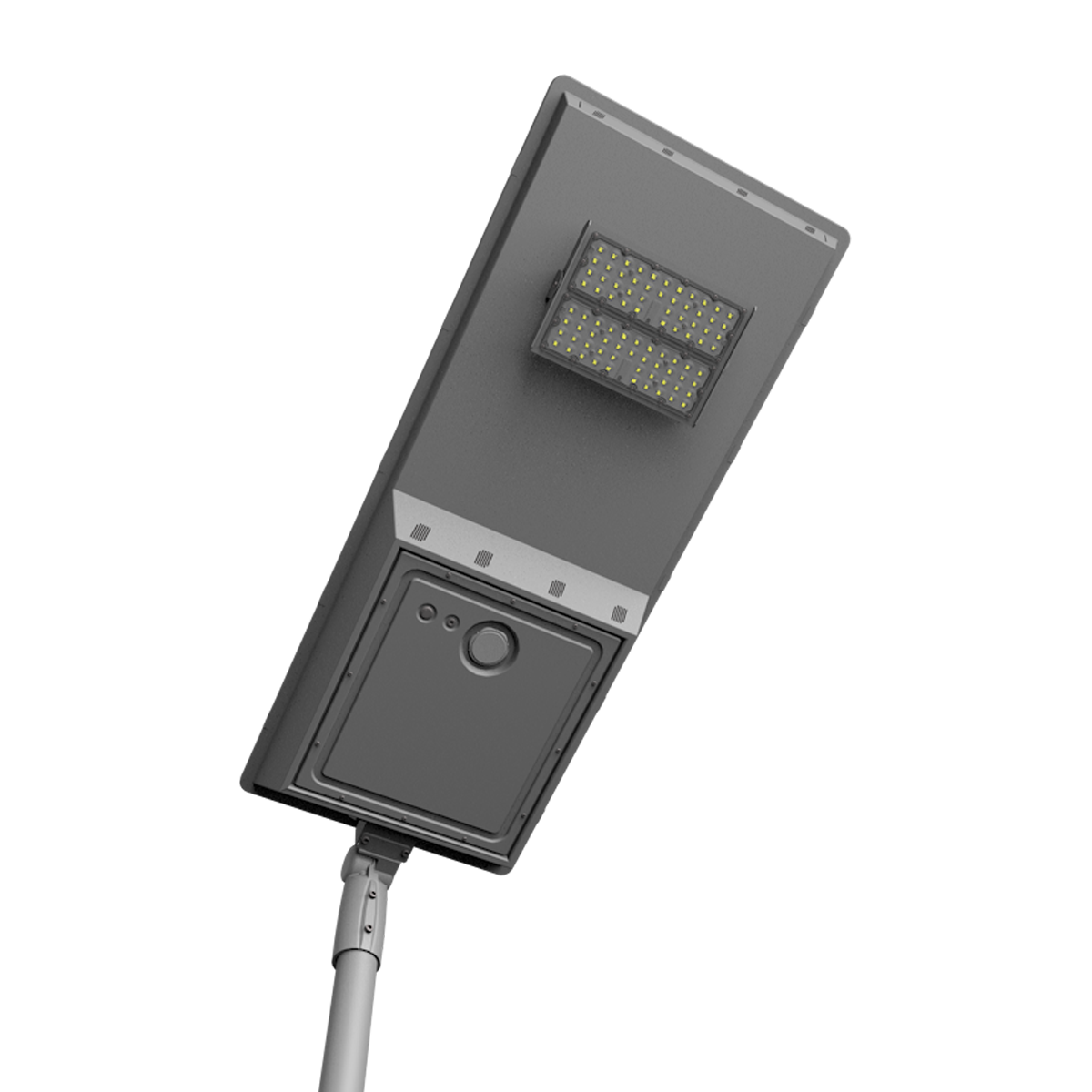 Hybrid Solar Area Light with Grid Backup - 45W