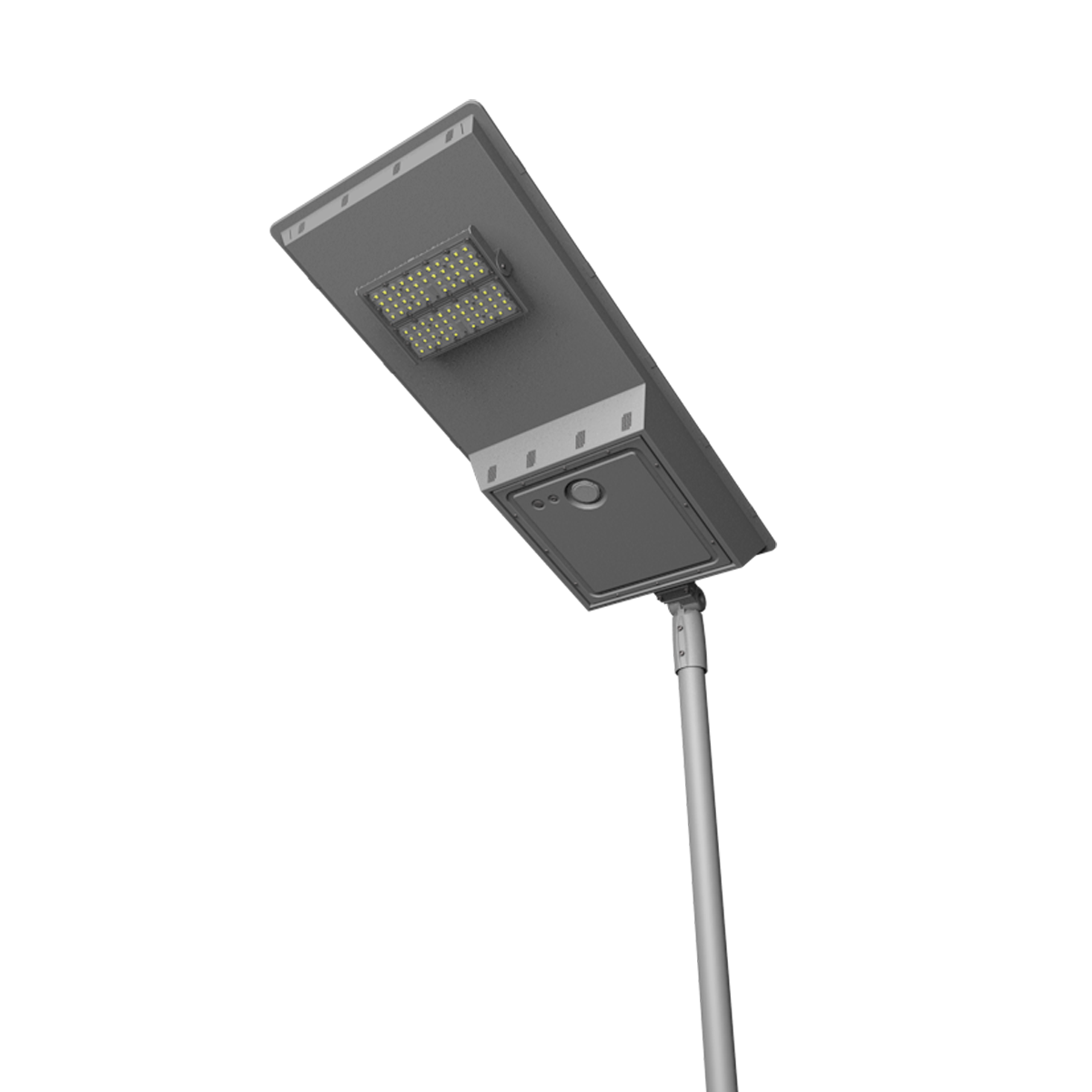 Hybrid Solar Area Light with Grid Backup - 45W