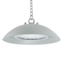 LED High Bay 200W 26000 lumens NSF certified washdown light with stainless steel hanging chain and smooth dome design