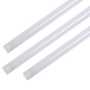 Three frosted screw-in lenses for LED Magnetic Retrofit Kit for 2x2 Parabolic Troffer lighting upgrade