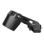 LED Stadium Light with Remote Driver Box 800W 5700K angled view showing mounting bracket and heat sink design