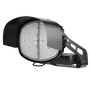LED sports and stadium light from ELED Lights, available in 600W and 800W. The removable glare shield is seen installed on the light in this image.