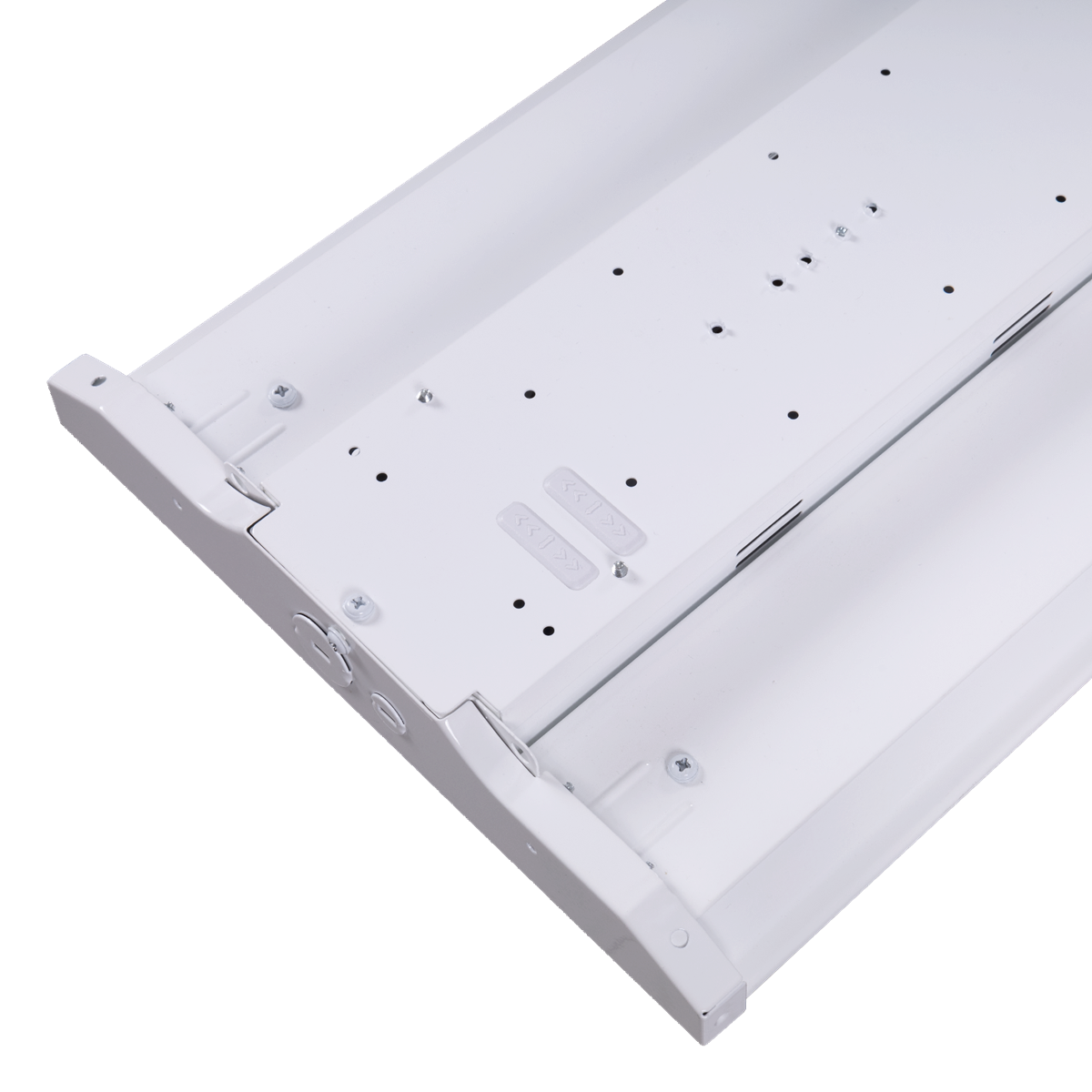 200W Selectable Linear LED High Bay, Swappable Optics, Ceilings 15 to 30 ft