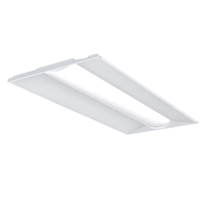 2x4 LED Troffer 50W Lithonia Lighting STACK slim-profile panel for efficient, balanced commercial indoor lighting