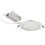 6 inch LED downlight with pre-wired junction box and slim design for easy installation and adjustable color temperature.