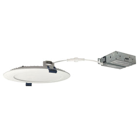 6" Non-Metallic LED Wafer Light - 5-CCT - 13.5W - Nora FLAT
