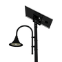 Decorative Solar Area & Pathway Light 25W with tilt-adjustable head and solar panel for efficient energy collection