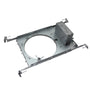 6 Commercial Recessed Frame with adjustable mounting brackets and integrated junction box for secure installation