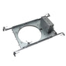 6 Commercial Recessed Frame with adjustable mounting brackets and integrated junction box for lighting installation