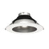 4 Reflector with Matte Silver Trim designed for MaxLite RRC 10W 15W 20W commercial downlight engine