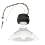 Architectural LED Downlight 5 CCT 30/40/50W MaxLite RRC with adjustable wiring and recessed mounting frame