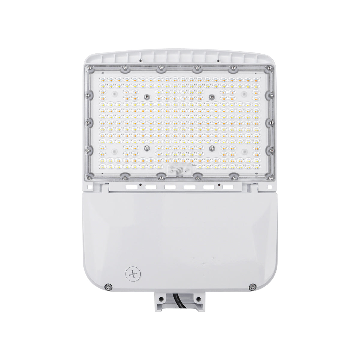 LED Shoebox Area Light 3 CCT 150 120 100 80W with adjustable light output and tone for outdoor areas