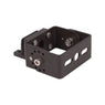 Trunnion Mount for SBXT3DB Area Lights metal bracket with adjustable bolts and mounting holes in black finish