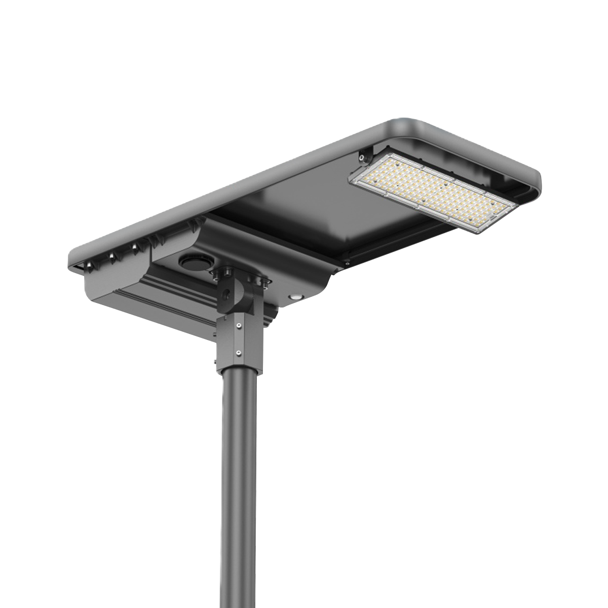 60W SAL02 All-in-One Solar LED Area Light by LED Living