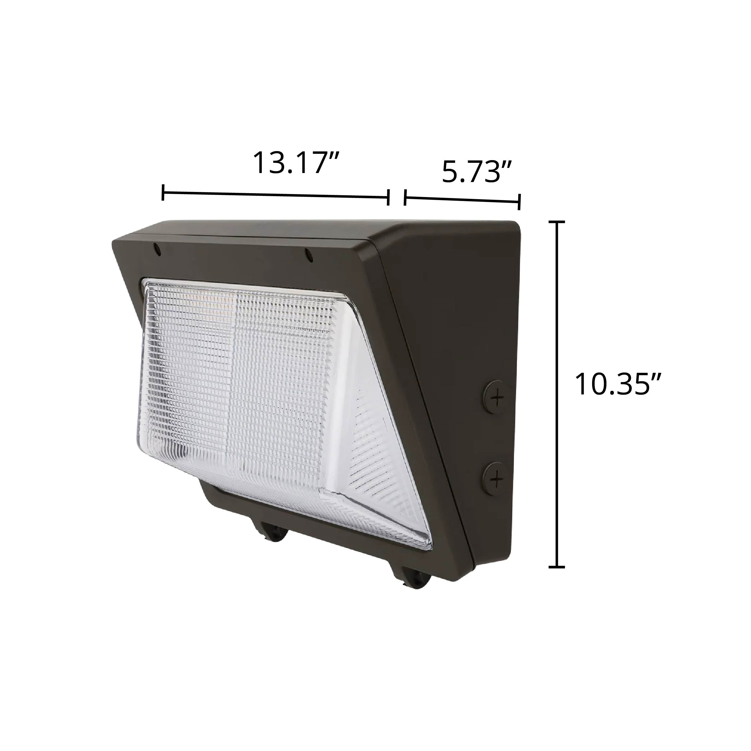 125W Selectable Semi-Cutoff LED Wall Pack Light, DLC Premium