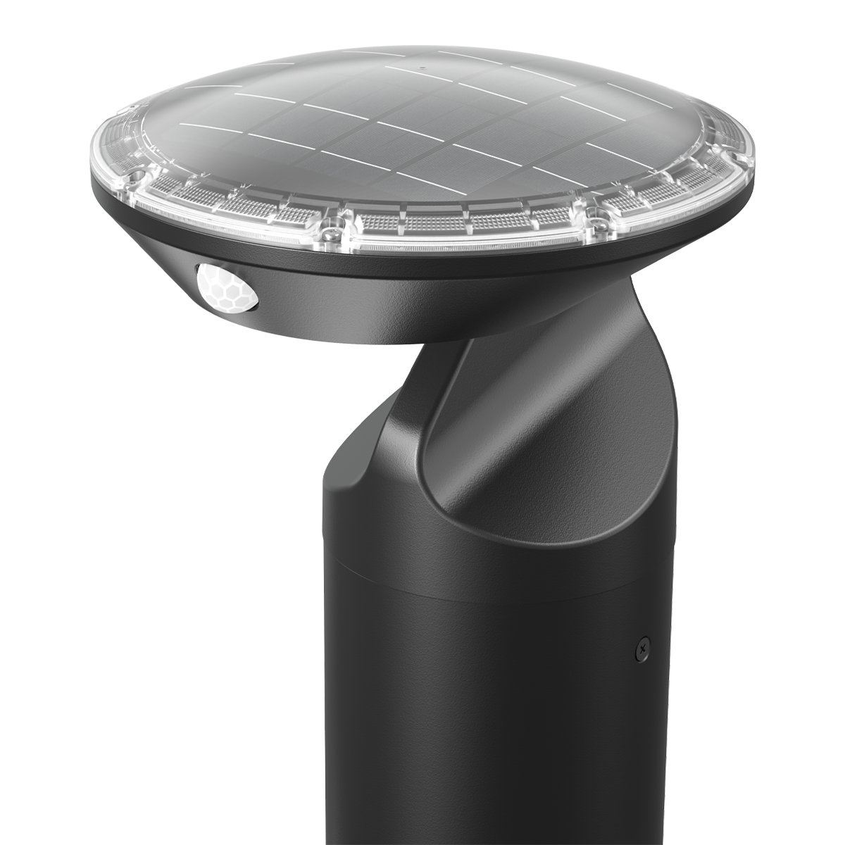 Solar LED Bollard Light - 4W - 3000K/4000K/5000K Selectable