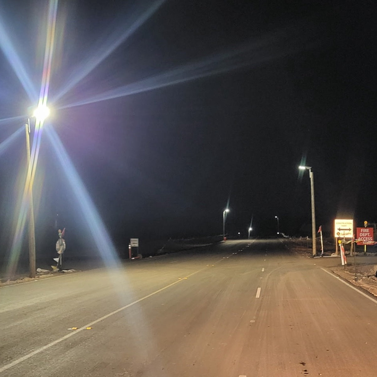 60W Solar LED Area Light with Lens Tilt