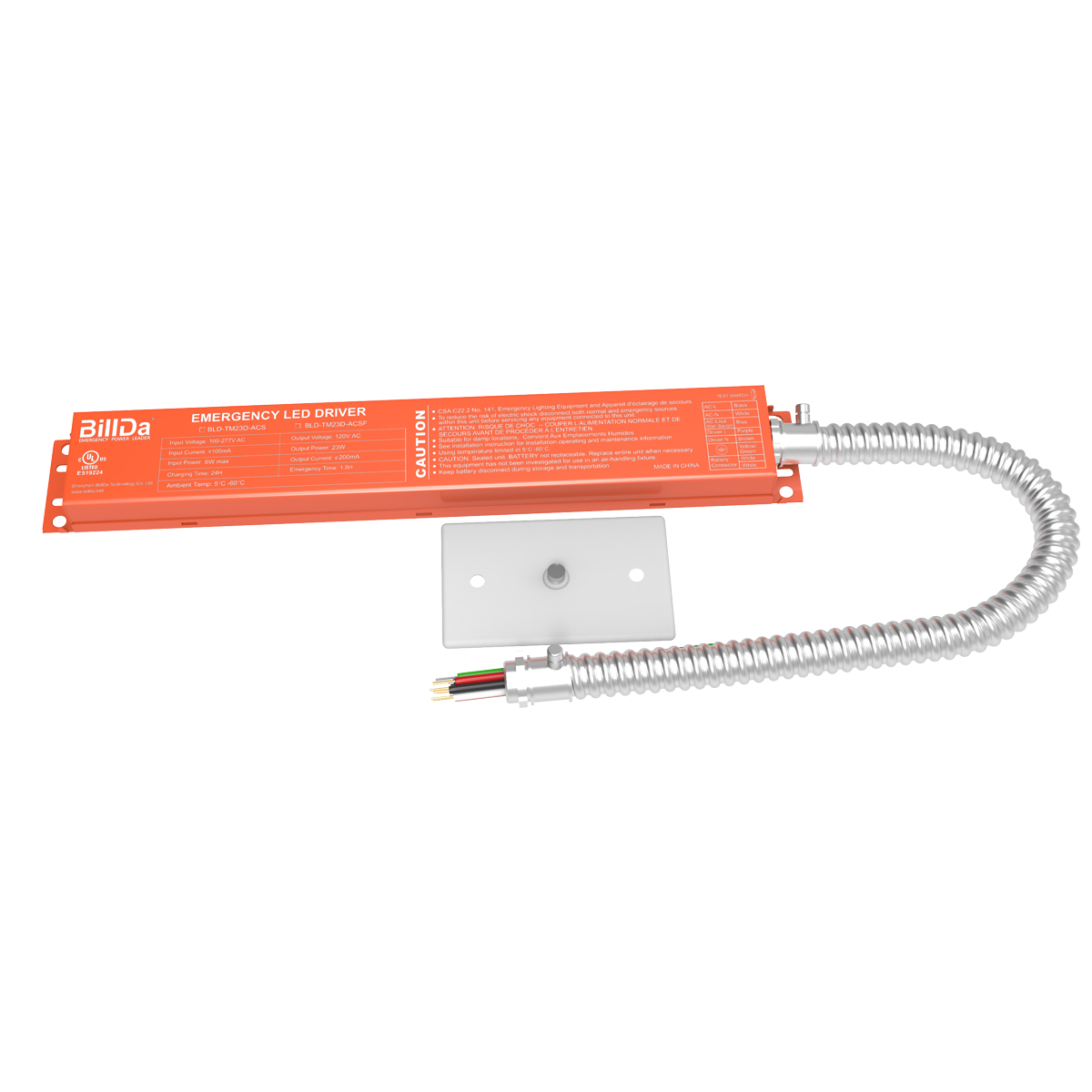 BLD-TM23D-ACSF Emergency Driver