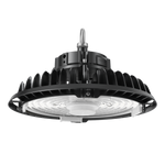 UFO LED Low Bay light fixture with rotatable lens and durable design for versatile industrial lighting applications.