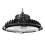 UFO LED Low Bay light fixture with rotatable lens and durable design for versatile industrial lighting applications.