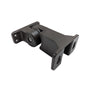 Yoke Mount for SBSG21 Area Lights in black metal, angled bracket with mounting holes for secure installation