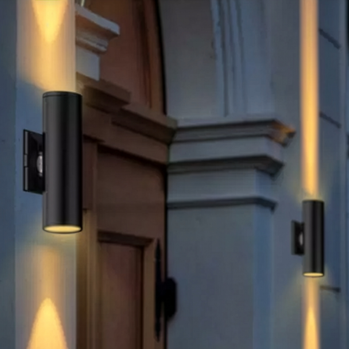 RAB CD34-6WZ 6" Field-Adjustable Wall Sconce Cylinder Light - Bronze