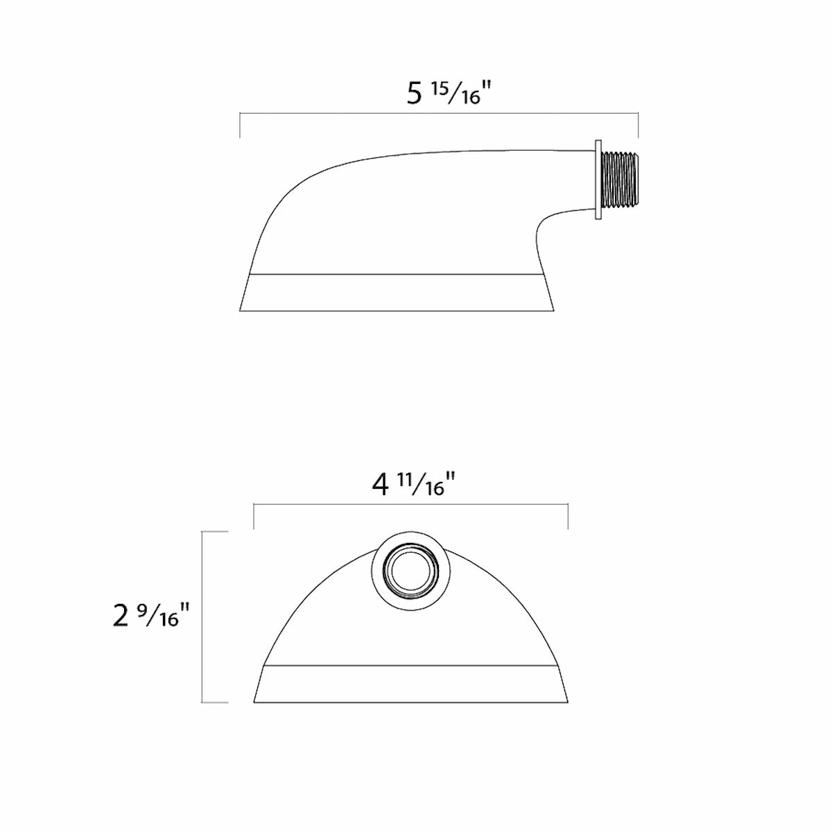 Mounting Arm for RAB Lightcloud Blue Sensors