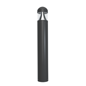 24W Selectable RAB Round LED Bollard Light, Domed Top