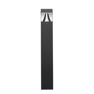 24W Selectable RAB Square LED Bollard Light, Flat Top