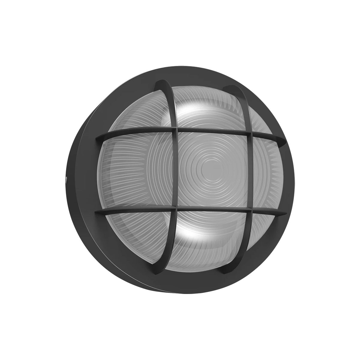 RAB BULKH15R Round LED Bulkhead Wall Sconce – 15W, Selectable CCT, Wet Location Rated