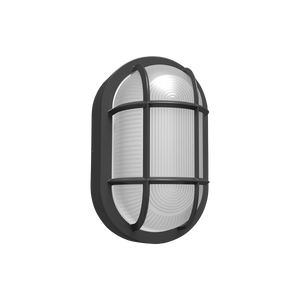 20W Selectable RAB Oval LED Bulkhead Wall Sconce