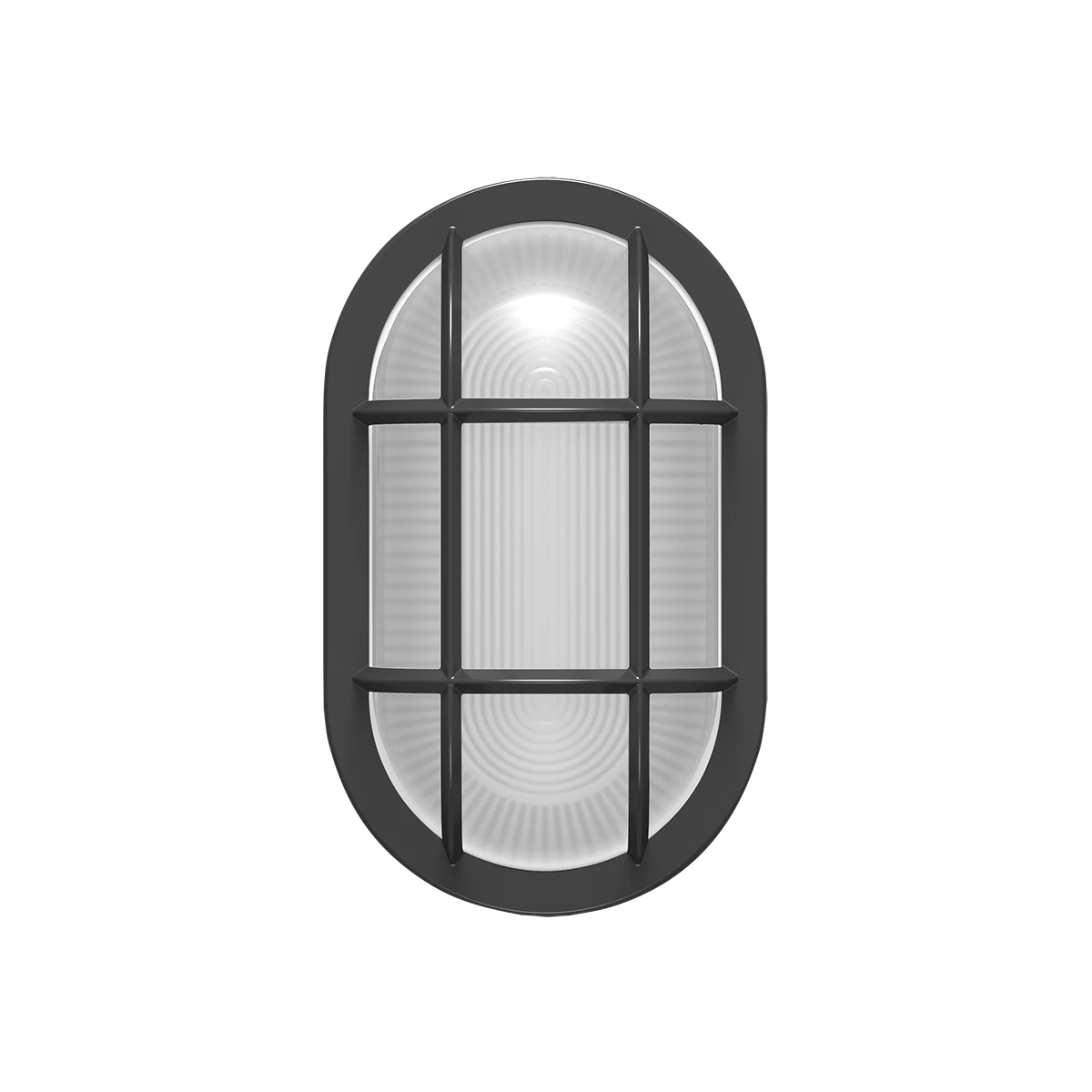 RAB BULKH20 Oval LED Bulkhead Wall Sconce – 20W, Selectable CCT, Wet Location Rated