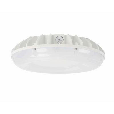 Selectable LED Parking Garage Canopy Light with Uplight