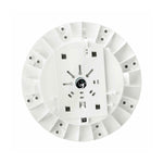 Bottom view of LED Canopy Light - 2 CCT - 60/46/36/22W showing mounting plate and fixture design
