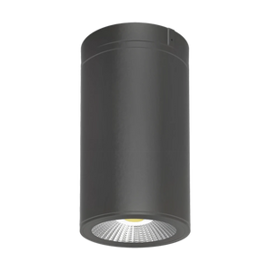 20W Selectable RAB CD34 4" LED Cylinder Surface Pendant Light - Bronze