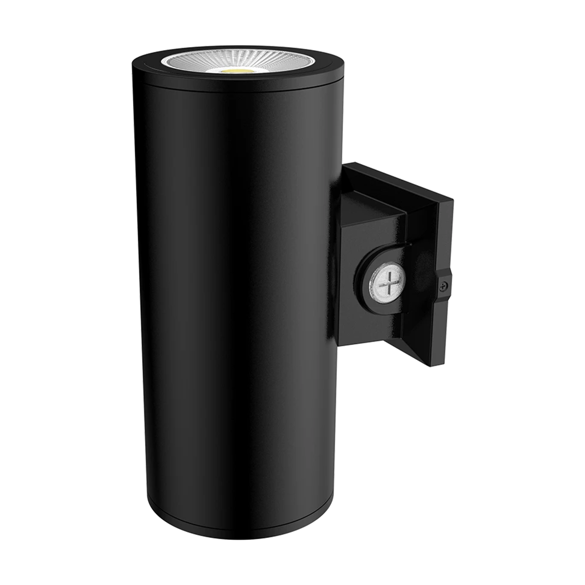 RAB CD34-6WK 6" Field-Adjustable Wall Sconce Cylinder Light - Black
