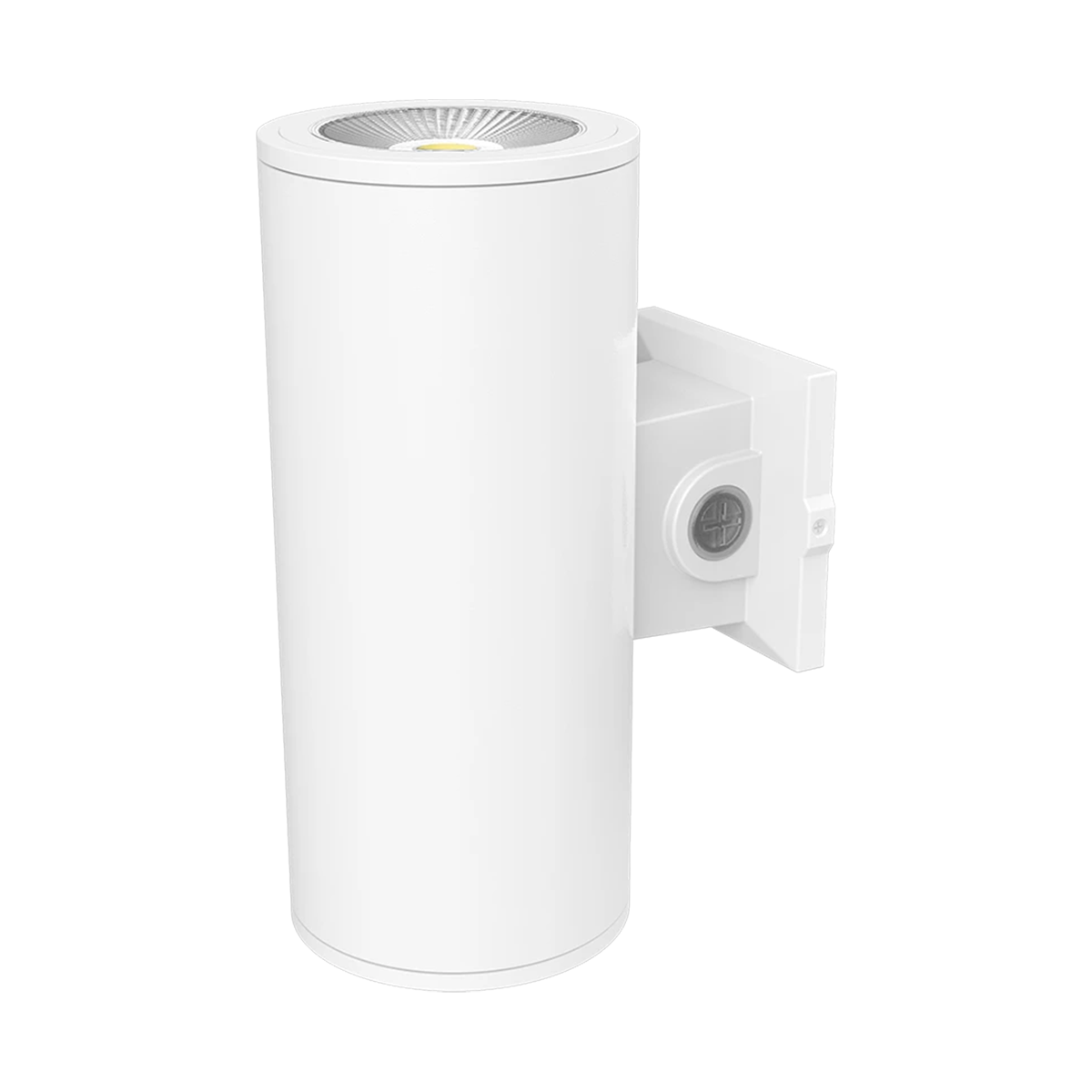 RAB CD34-6WW 6" Field-Adjustable Wall Sconce Cylinder Light - White