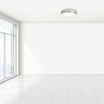12" Double Ring LED Ceiling Light - 5-CCT - 16W