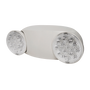 Dual Head LED Emergency Light with two adjustable heads for building safety and emergency lighting applications.