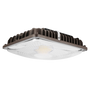 Essentials LED Canopy Light 3 CCT 24 to 60W with durable aluminum housing and glare-reducing optics for parking garages