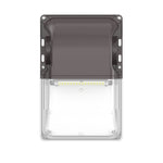 Mini LED Wall Pack w Photocell with adjustable 30W 20W 15W and three color temperatures for outdoor lighting