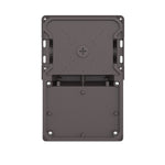 Compact Mini LED Wall Pack w Photocell showing durable weatherproof aluminum housing and mounting features