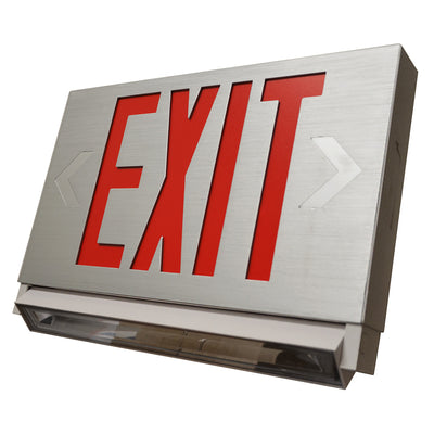 Slim LED Exit Sign & Emergency Light Combo - MaxLite