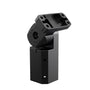 Adjustable Angle Slipfitter Mount for 150W and 300W LED flood lights with 60mm sleeve bracket in black finish