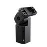 Adjustable Angle Slipfitter Mount for 150W and 300W LED flood lights with 60mm sleeve in black finish.